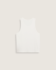 Men Vans Premium Waffle Tank Top in Egret White