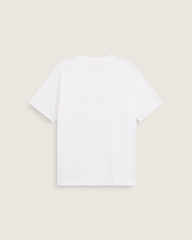 Men Vans Stretch Logo T-Shirt in White / Black