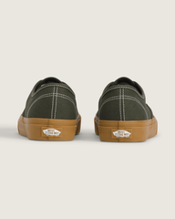Men Vans Authentic Shoe in Gum Obsidian Fern Green