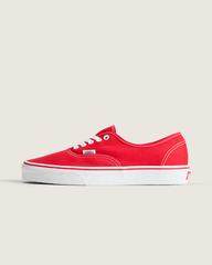 Men Vans Authentic Red Classics Shoe