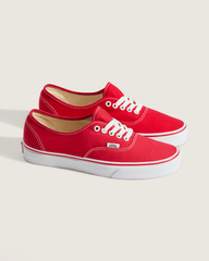 Men Vans Authentic Red Classics Shoe