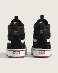 Men Vans Sk8-Hi Waterproof Insulated Shoe in Black / White