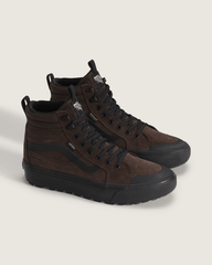 Men Vans Sk8-Hi Waterproof Insulated Shoe in Brown / Black
