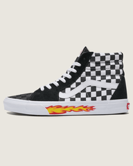 Men Vans Customs Sk8-Hi Checkerboard Shoe in Customs