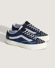 Men|Sale Vans Premium Old Skool Shoe in Cheetah Navy Blue