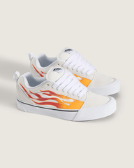 Men|Sale Vans Knu Skool Shoe in Flame Red / Orange / Yellow