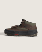 Men Vans Mountain Mid GORE-TEX Insulated Shoe in Dark Green / Dark Brown