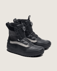 Men Vans Standard Mid Boa Waterproof Boot in Black
