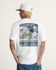 Men Vans New Heights T-Shirt in White