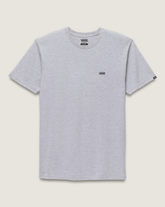 Men Vans Left Chest Logo T-Shirt in Heather Grey