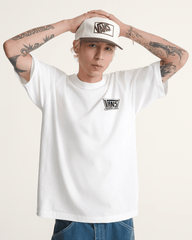 Men Vans Authorized Dealer T-Shirt in White