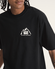 Men Vans Crestline T-Shirt in Black / White