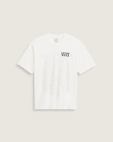 Men Vans Ribcage Reversible T-Shirt in Egret White