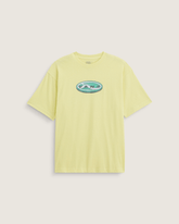 Men Vans 3D Retroval T-Shirt in Canary Yellow