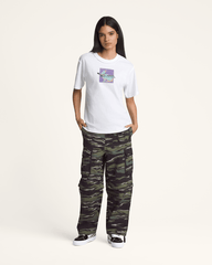 Men Vans Premium Short Sleeve T-Shirt in White
