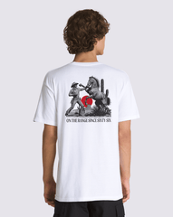 Men Vans On the Range T-Shirt in White