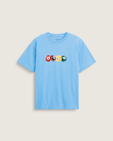 Men Vans Backspin T-Shirt in Tranquil Blue