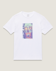 Men Vans Spray Layer T-Shirt in White