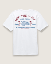Men Vans Homeward T-Shirt in White