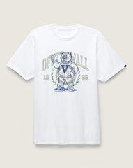 Men Vans Drop Out T-Shirt in White