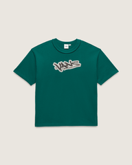 Men Vans Premium Short Sleeve T-Shirt in Rain Forest Green