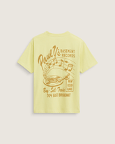 Men Vans Paul Vs T-Shirt in Canary Yellow