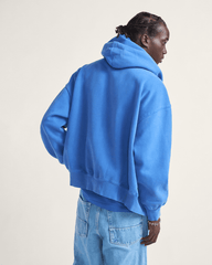 Men Vans Premium Zip Hoodie in True Blue