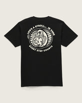 Men Vans Wheelin in the Years T-Shirt in Black