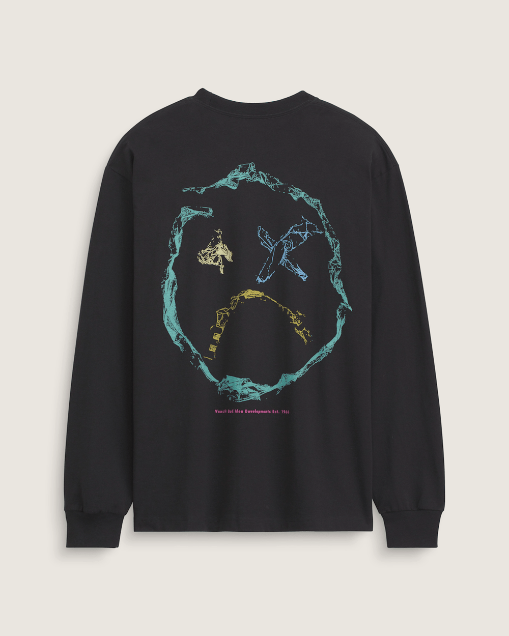 Men Vans Ideas Long Sleeve T-Shirt in Black