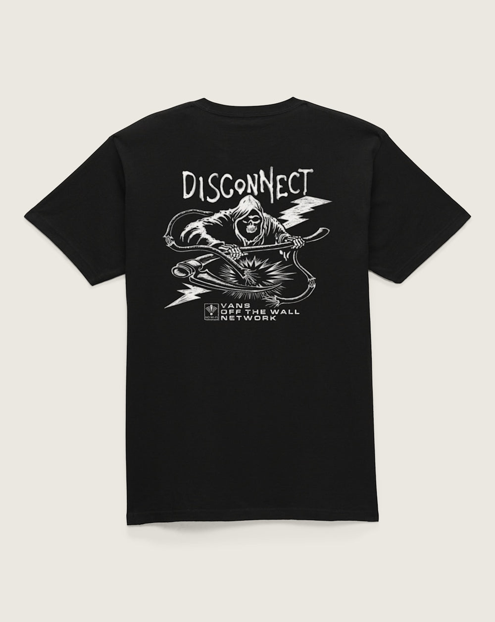 Men Vans Disconnect T-Shirt in Black