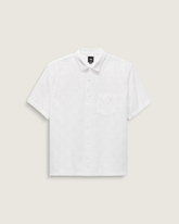 Men Vans Wayside Eyelet Woven Shirt in White