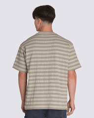 Men Vans Palmer Jacquard Knit T-Shirt in London Fog Beige