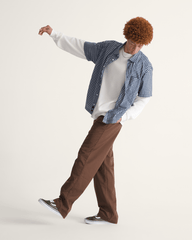 Men Vans Authentic Chino Straight Pant in Vintage Cocoa Brown