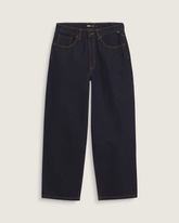 Men Vans Check-5 Baggy Denim Pants in Dark Rinse Blue