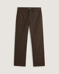 Men Vans Authentic Chino Relaxed Pants in Coal Brown