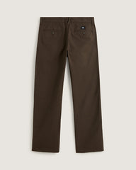 Men Vans Authentic Chino Relaxed Pants in Coal Brown