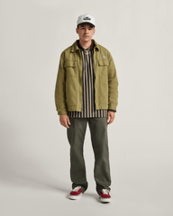 Men Vans Authentic Chino Relaxed Pants in Grape Leaf Green