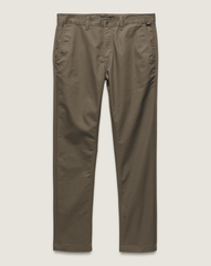 Men Vans Authentic Chino Slim Pants in Bungee Cord Brown