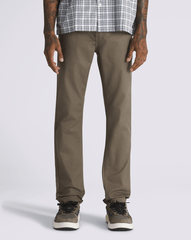 Men Vans Authentic Chino Slim Pants in Bungee Cord Brown