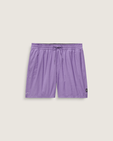 Men Vans Primary Solid Elastic 17'' Boardshorts in Purple Haze
