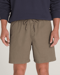 Men Vans Range Relaxed Elastic 18'' Shorts in Bungee Cord Brown