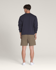 Men Vans Range Relaxed Elastic 18'' Shorts in Bungee Cord Brown