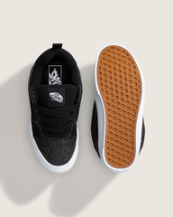 Kids Vans Big Kids Knu Skool Shoe in Dazzled Black