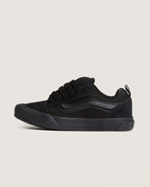 Kids Vans Big Kids Knu Skool Shoe in Triple Black