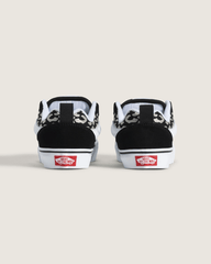 Kids Vans Little Kids Knu Skool Shoe in Leopard Glitter Black