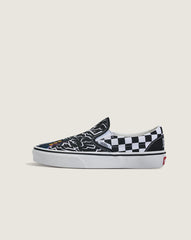 Kids Vans KPop Demon Hunters x Vans Big Kids Classic Slip-On Shoe in KPop Demon Hunters Black