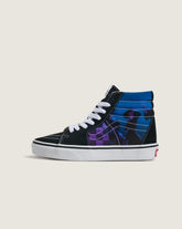 Kids Vans KPop Demon Hunters x Vans Big Kids Sk8-Hi Shoe in Kpop Demon Hunters Black / Blue
