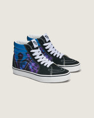 Kids Vans KPop Demon Hunters x Vans Big Kids Sk8-Hi Shoe in Kpop Demon Hunters Black / Blue