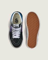 Kids Vans KPop Demon Hunters x Vans Big Kids Sk8-Hi Shoe in Kpop Demon Hunters Black / Blue