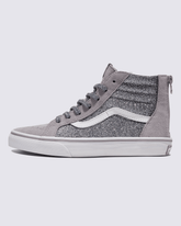 Kids|Sale Vans Big Kids Sk8-Hi Shoe in Glitter Gunmetal